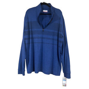 Grand Slam Performance Mens Long Sleeve Half Zip Pullover Light Jacket NWT Sz XL